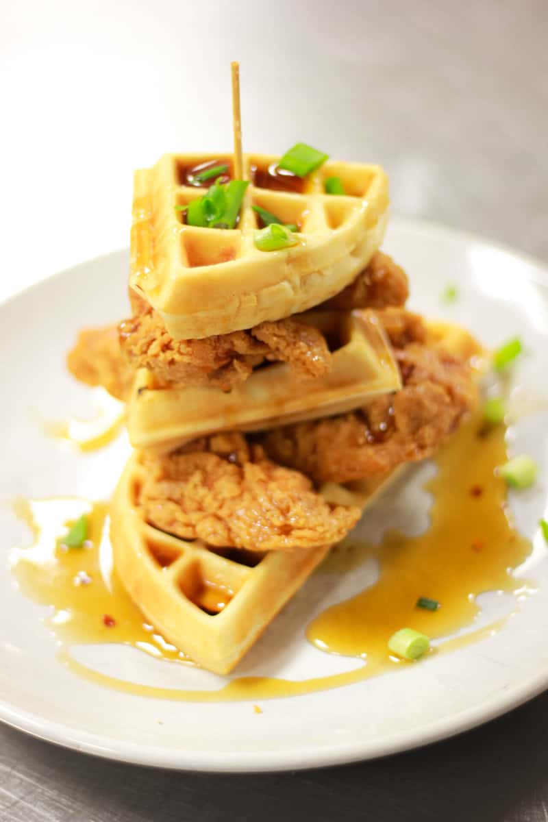 chicken & waffles