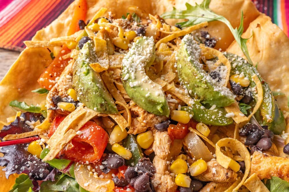 Chicken Fajita Salad