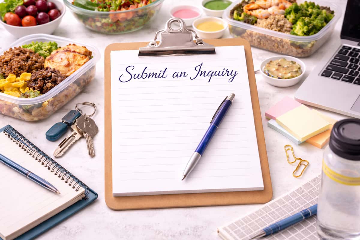 Meal Prep Inquiry Cover