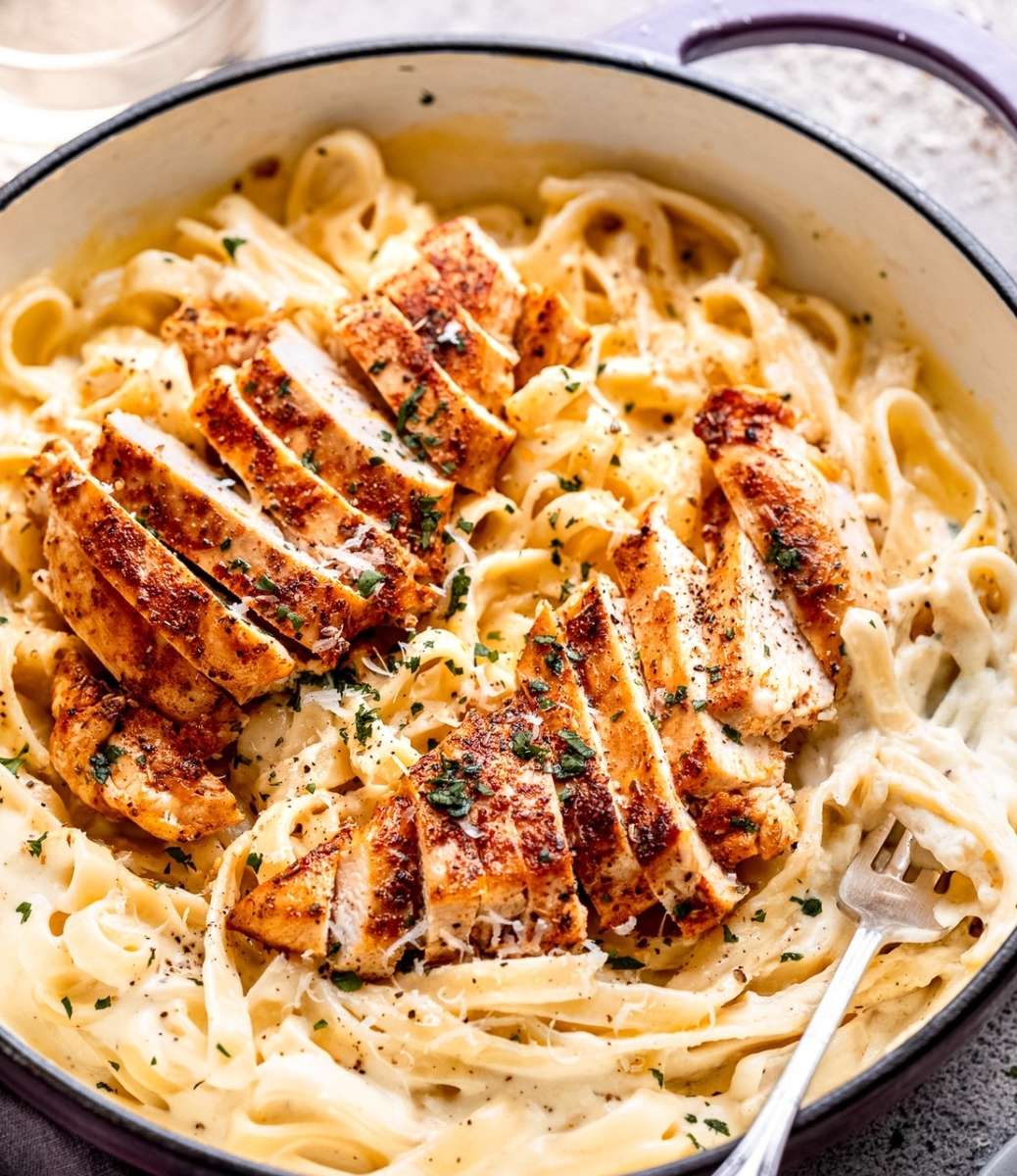Chicken Fettuccine Alfredo