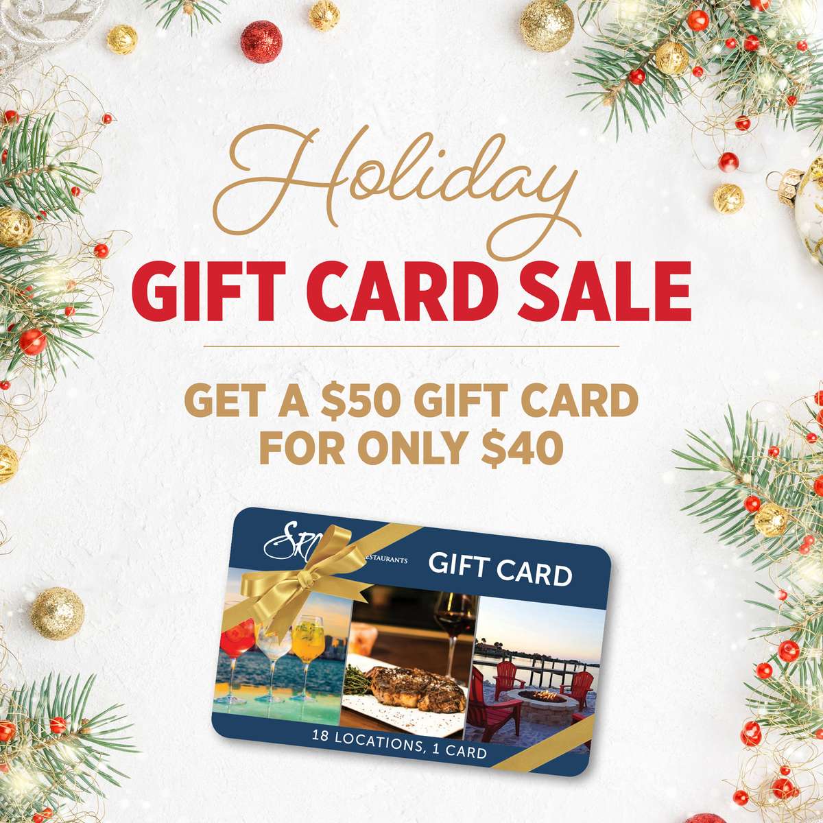 holiday gift card