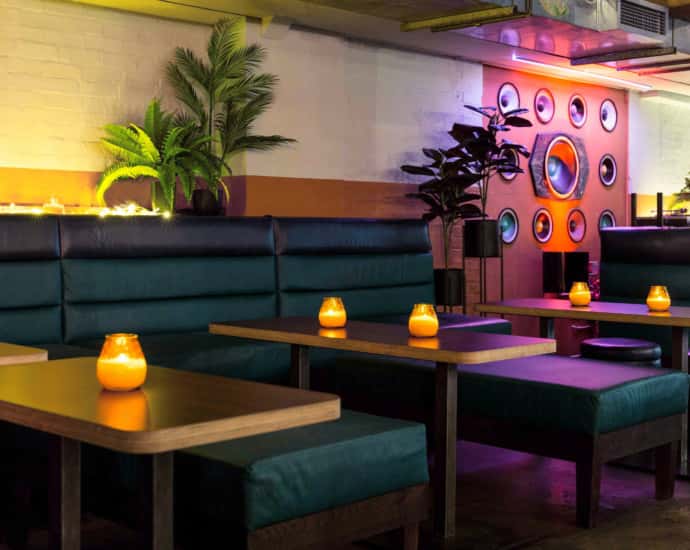 the sofas