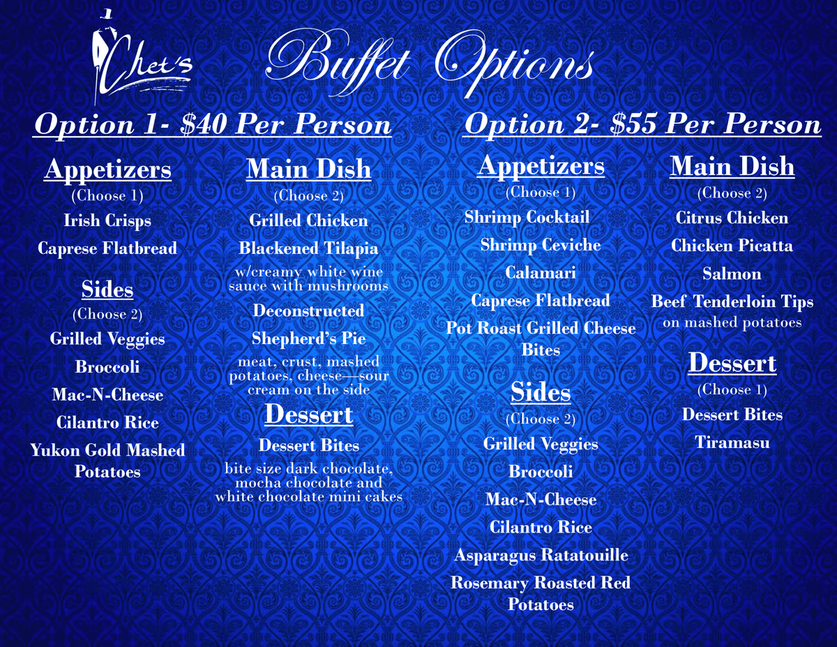 Page 2 - Banquet Menu