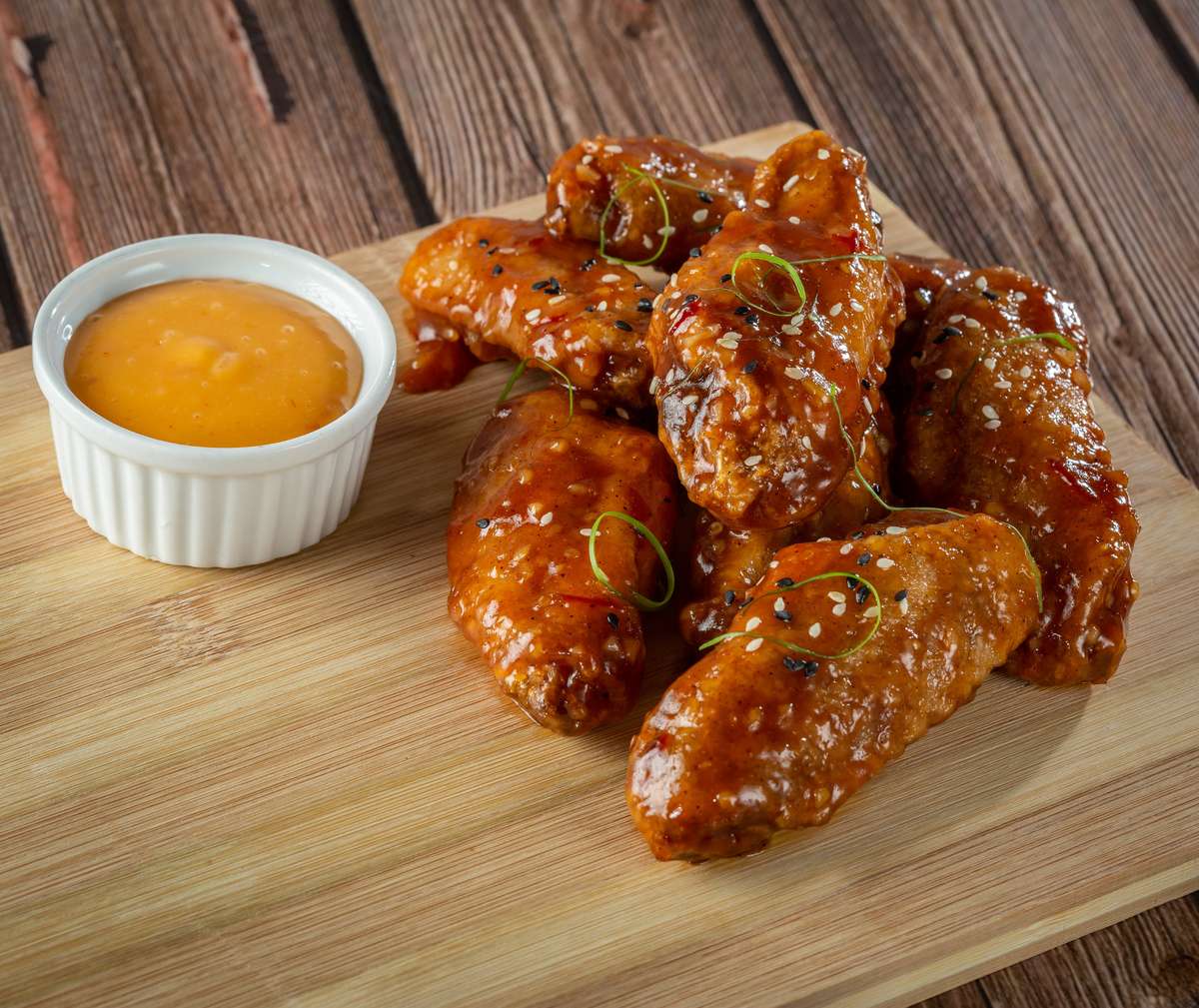 wings with cheese