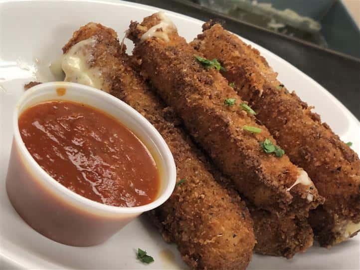 Homemade Mozzarella Sticks