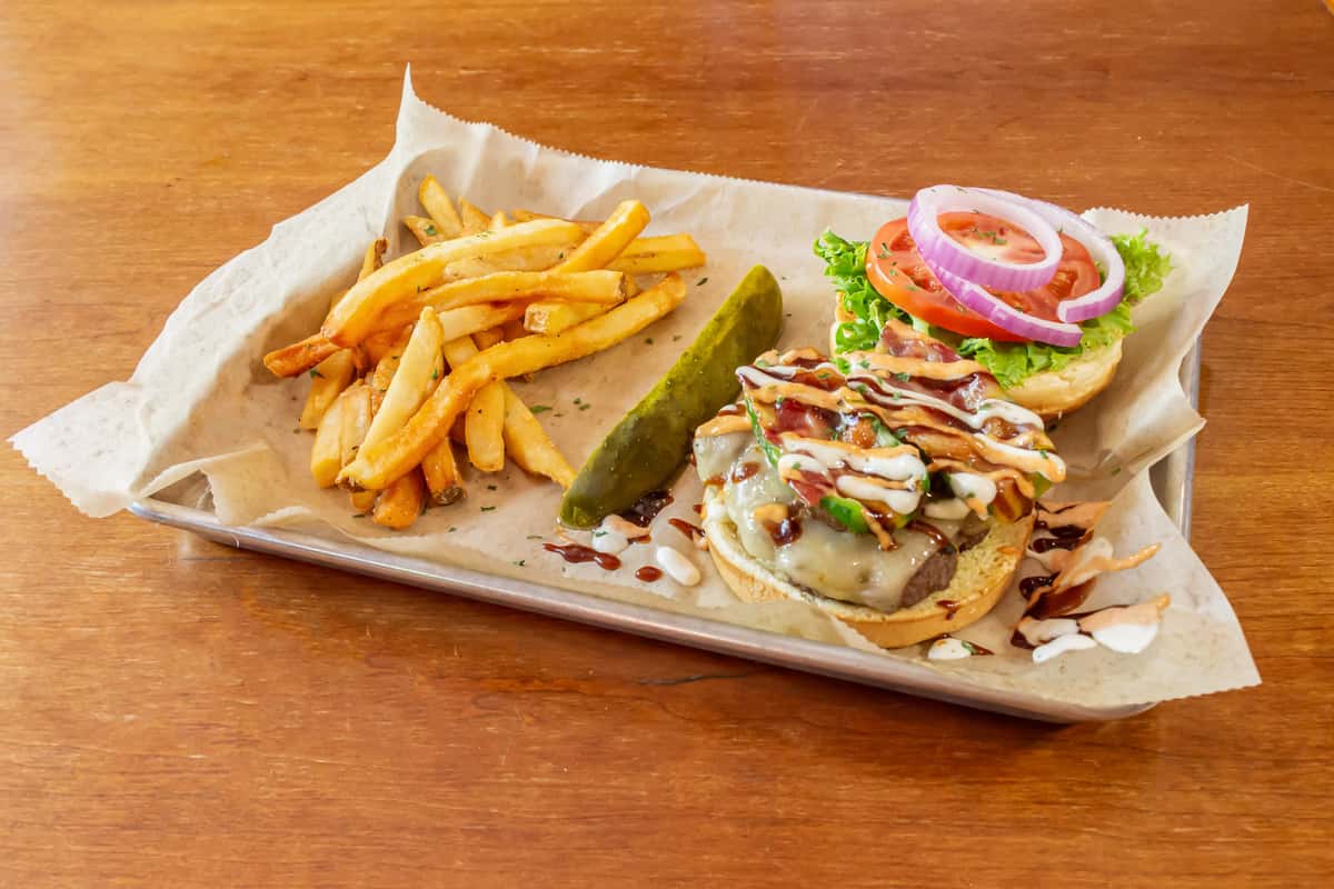 Jalapeno Popper Burger