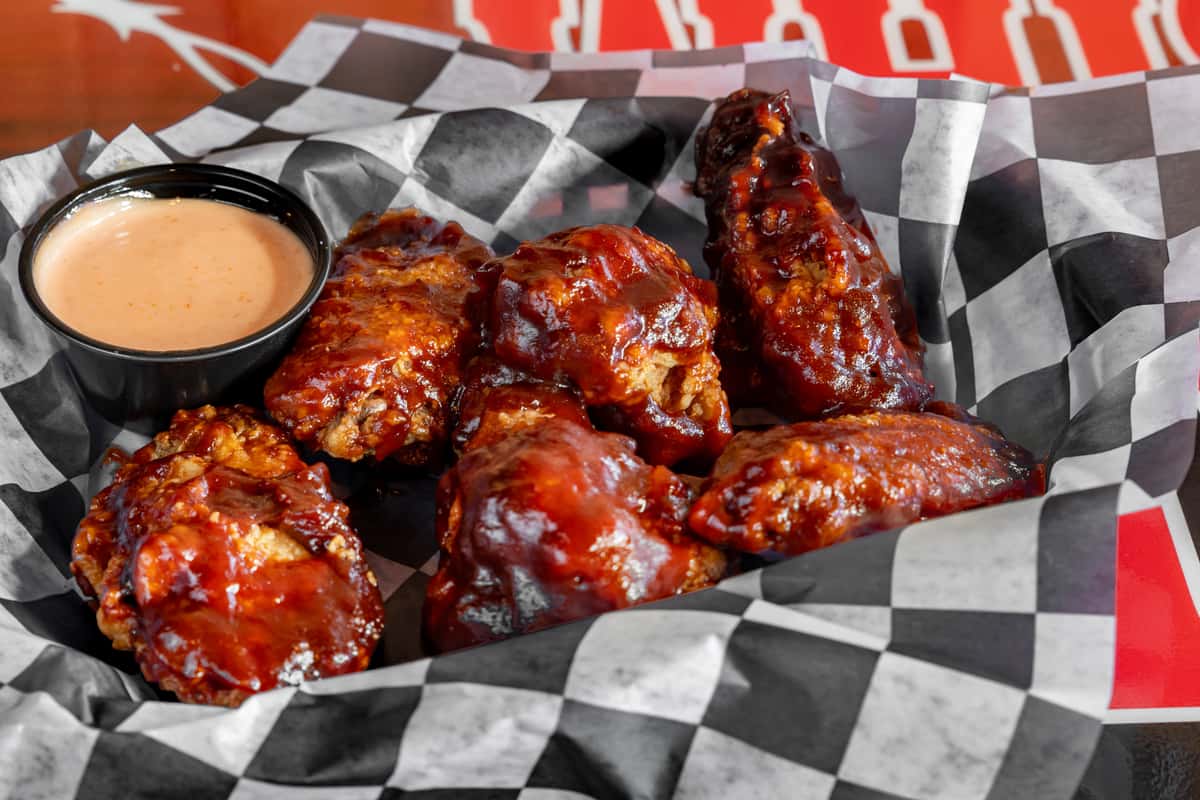 6 piece buffalo wings