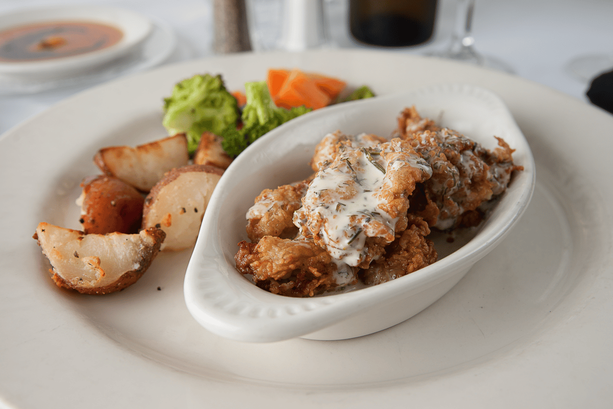fried oysters