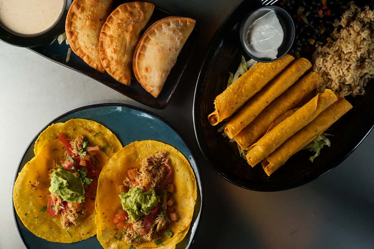 Street Tacos, Empanadas, and Taquitos