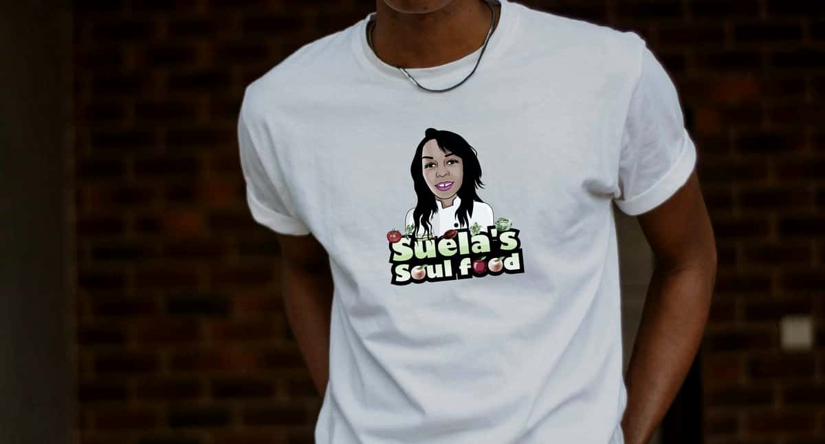tshirt with restaurant logo
