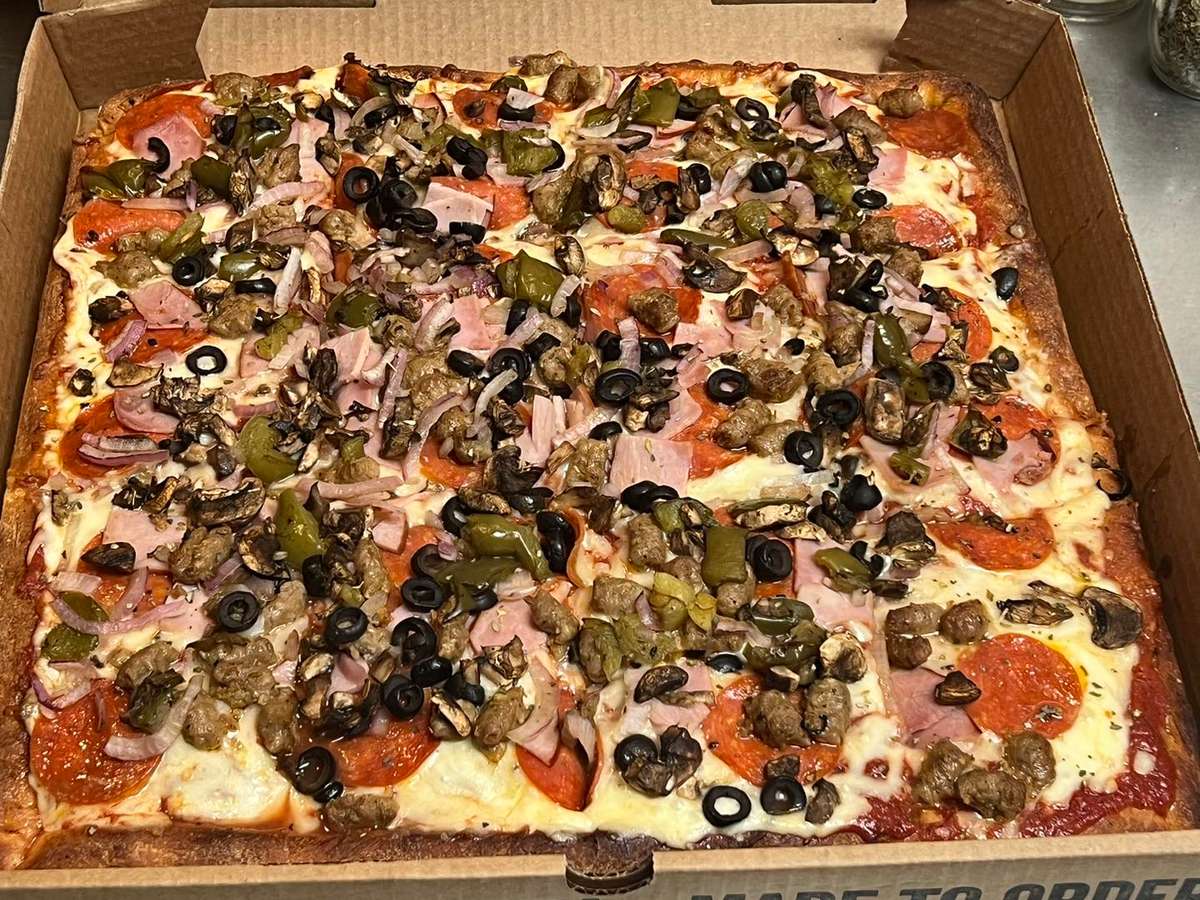 pizza square