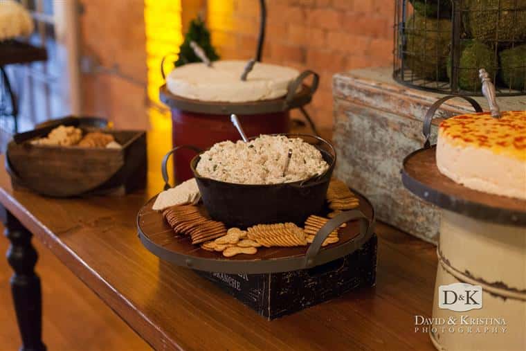 Catering food display