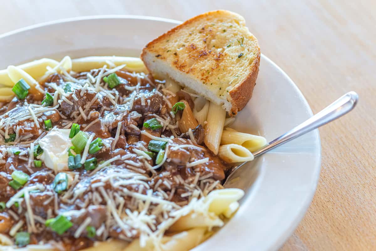 Beef Stroganoff