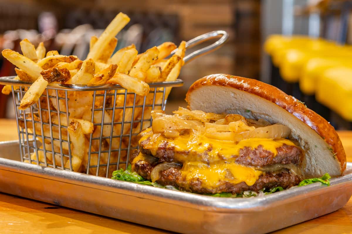 Beer Cheese Burger