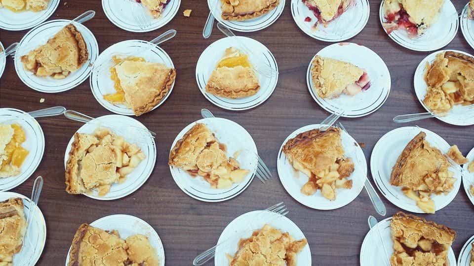 pie slices