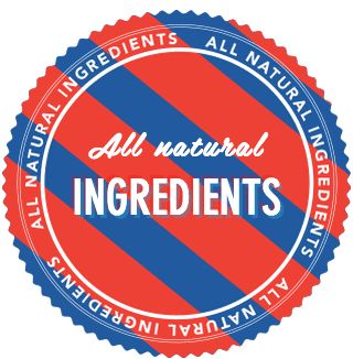 All Natural Ingredients badge