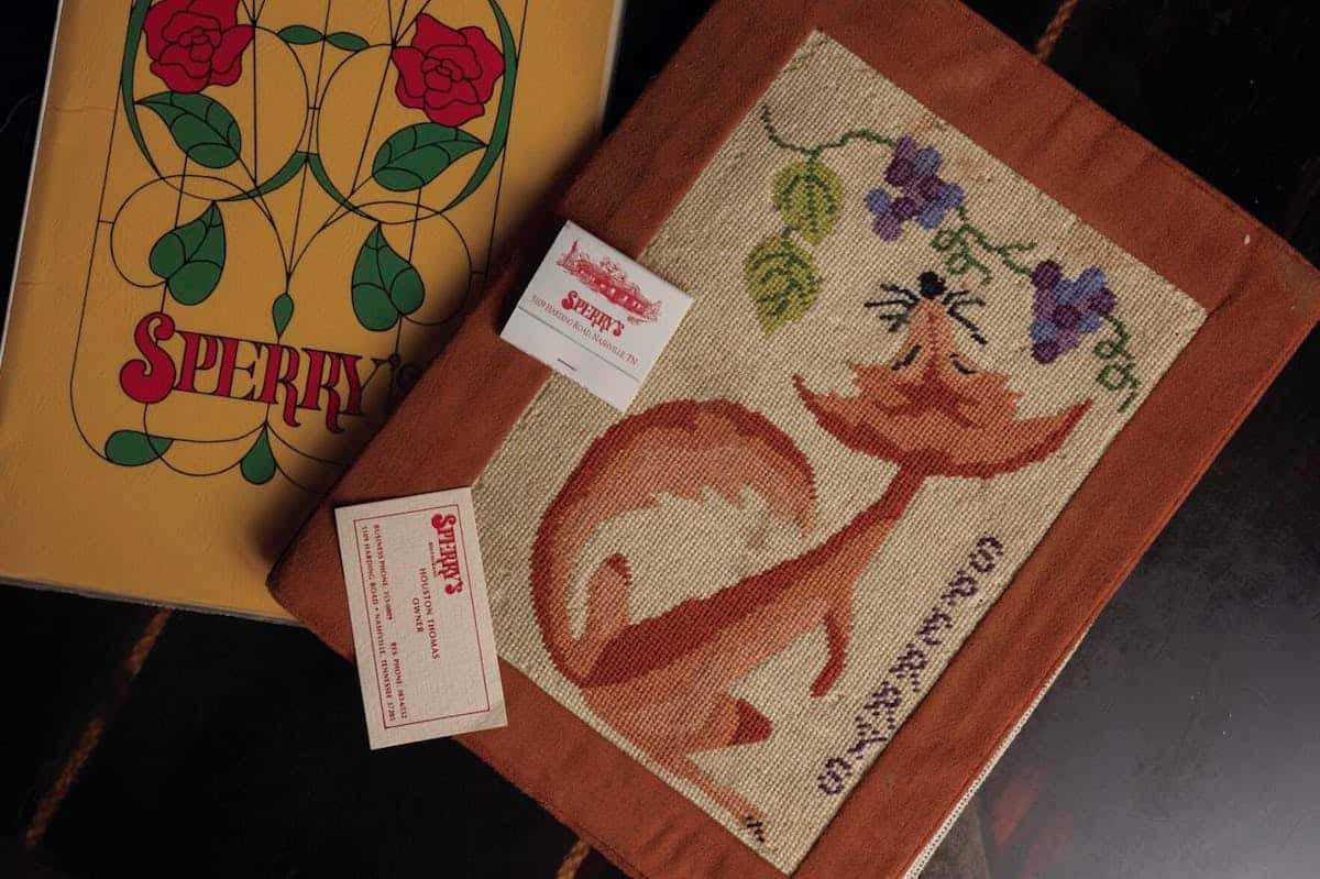 Sperry's Mercantile gift boxes featuring gourmet products and branded specialty items.