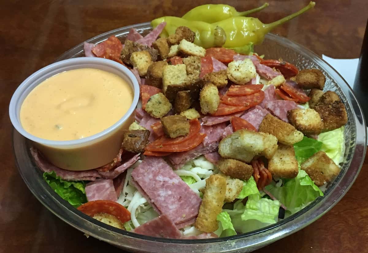 Antipasto Salad Pizza Salads CAPS Sports Grill Sports Bar in