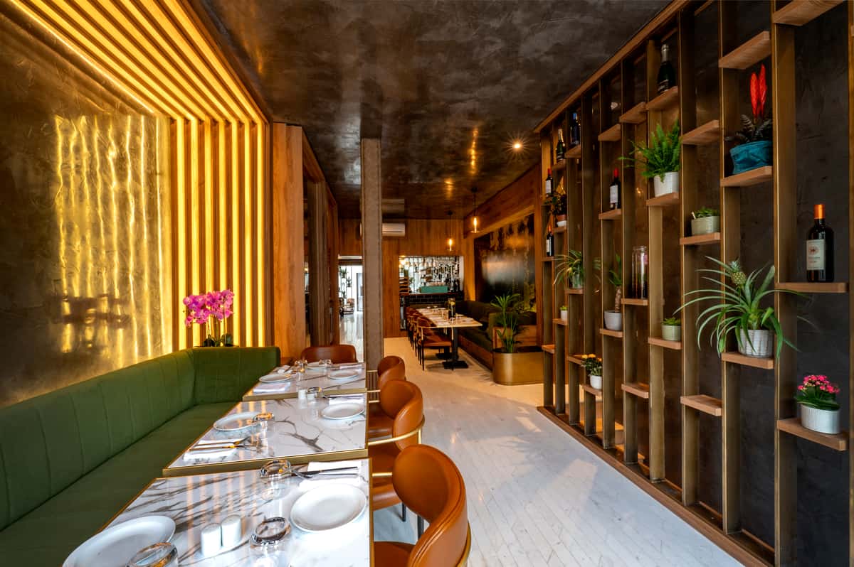 lebanese brasserie interior