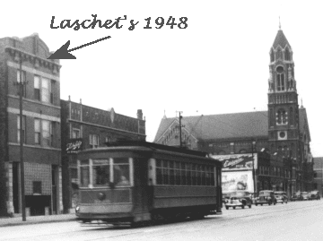 vintage photo of Laschet's Inn in 1948