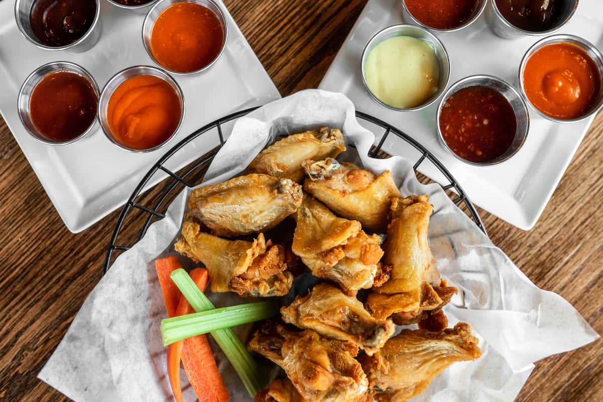 Chicken Wings and Sauces