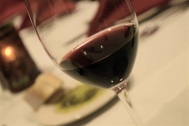 Glass of Red Wine