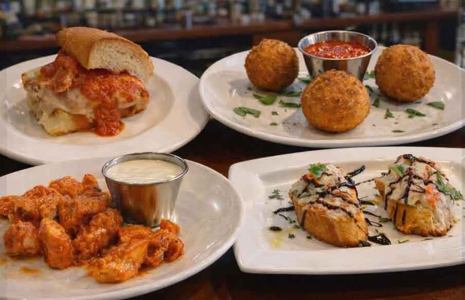 Happy hour menu