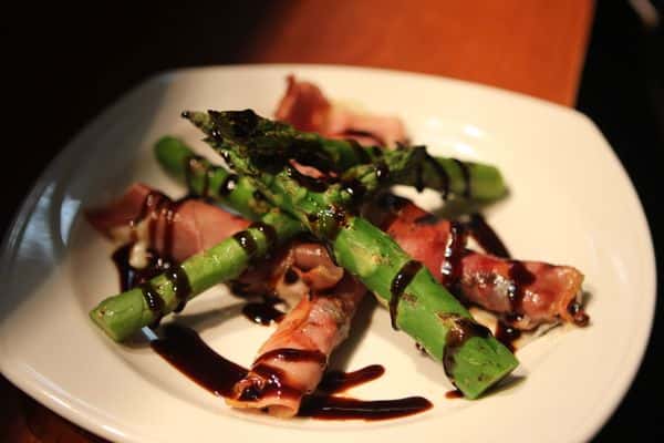 Asparagus and ham appetizer
