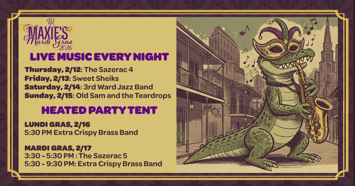 Mardi Gras 2026 Band Schedule