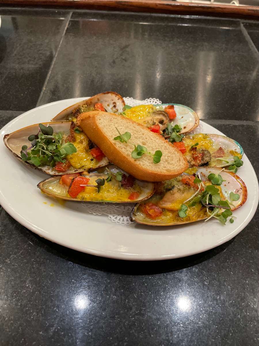 green lip mussel mornay