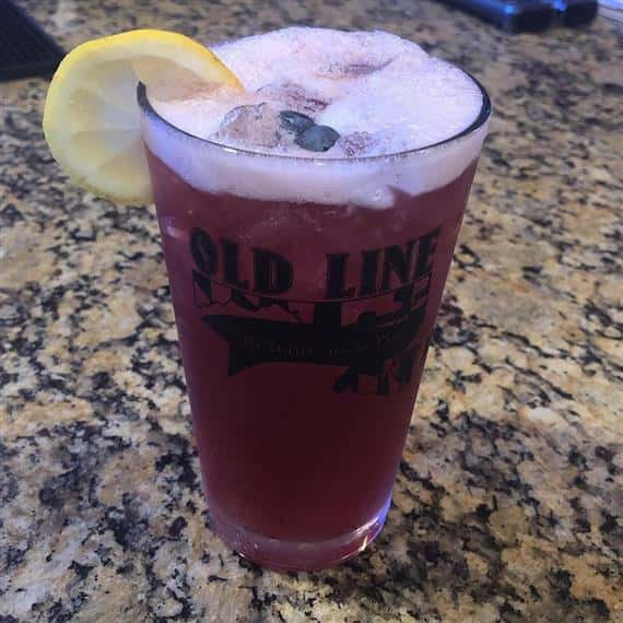 Our Blueberry Haze, Features Southern Maryland's Very Own Southern Trails Blueberry Moonshine and High Tide Vodka, Which Makes One Great Lemonade