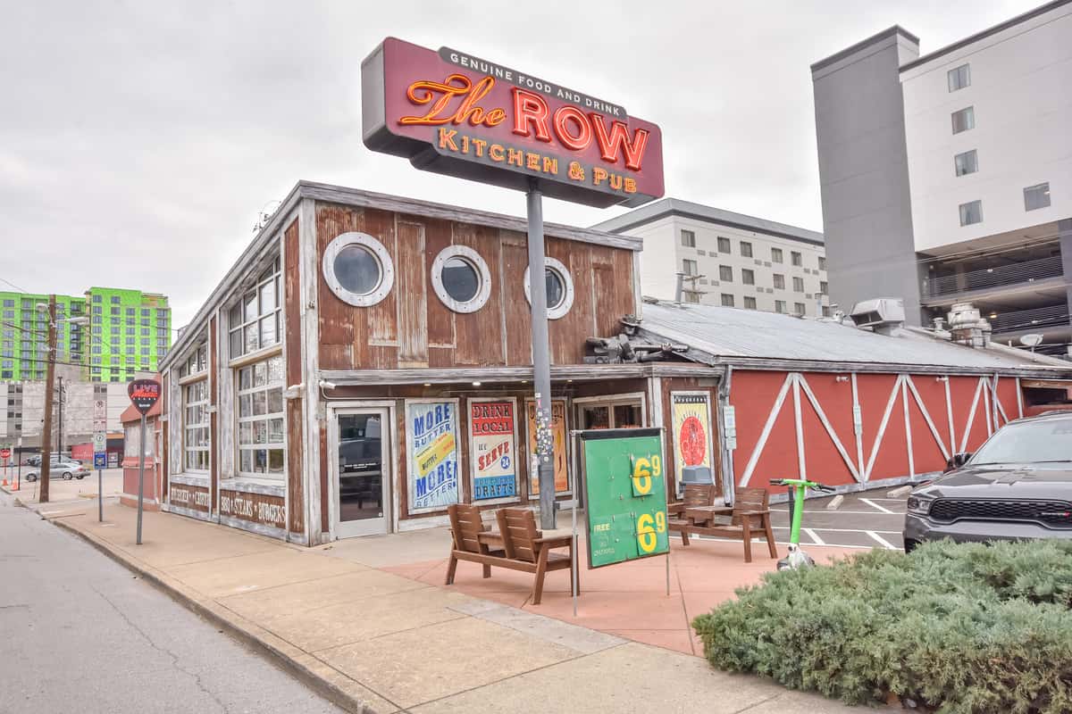 exterior view of The Row