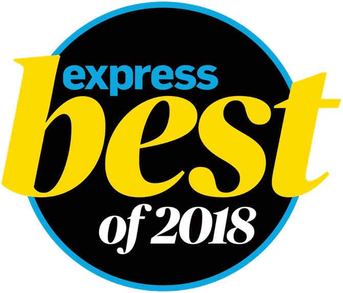 express best of 2018 badge