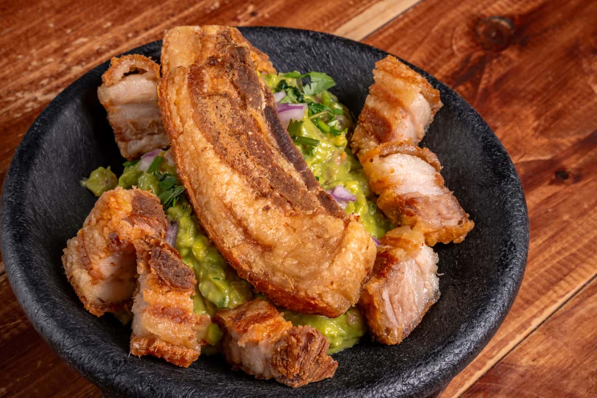 Chicharron Guacamole