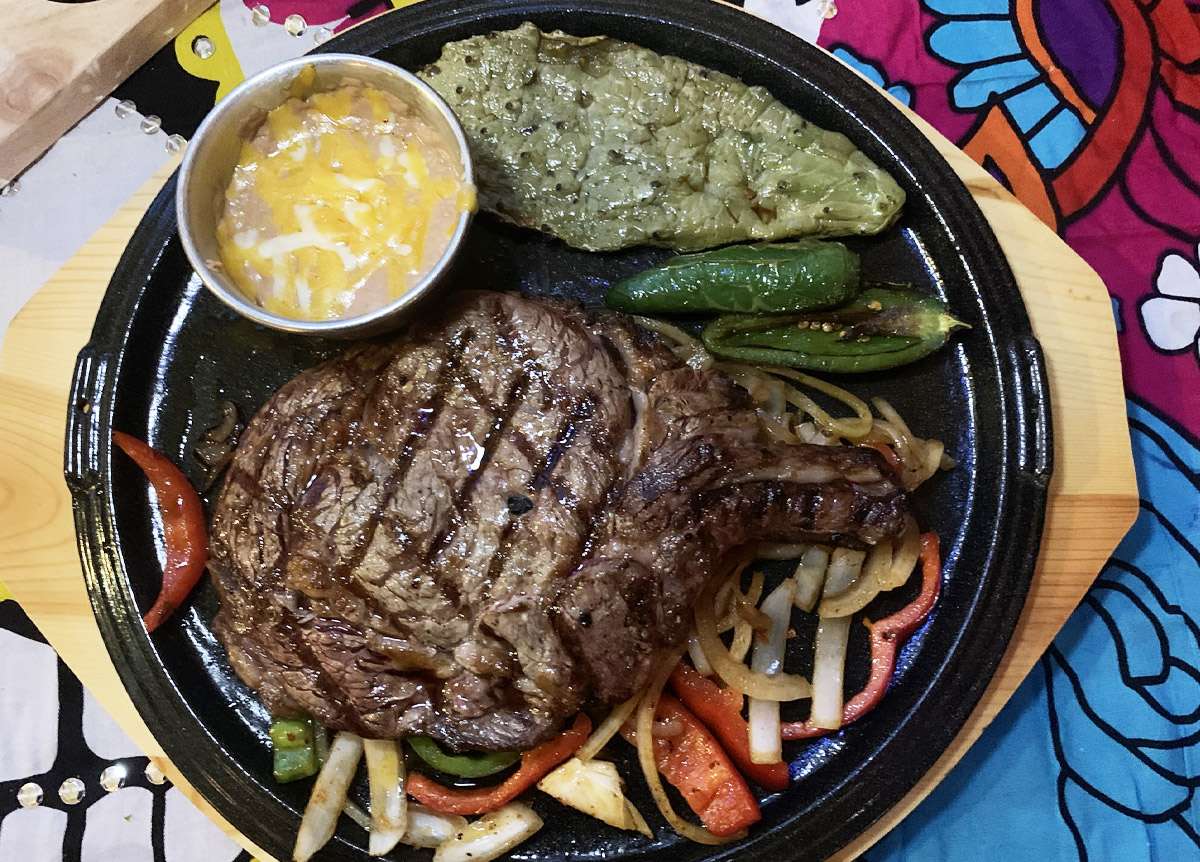 Grilled steak