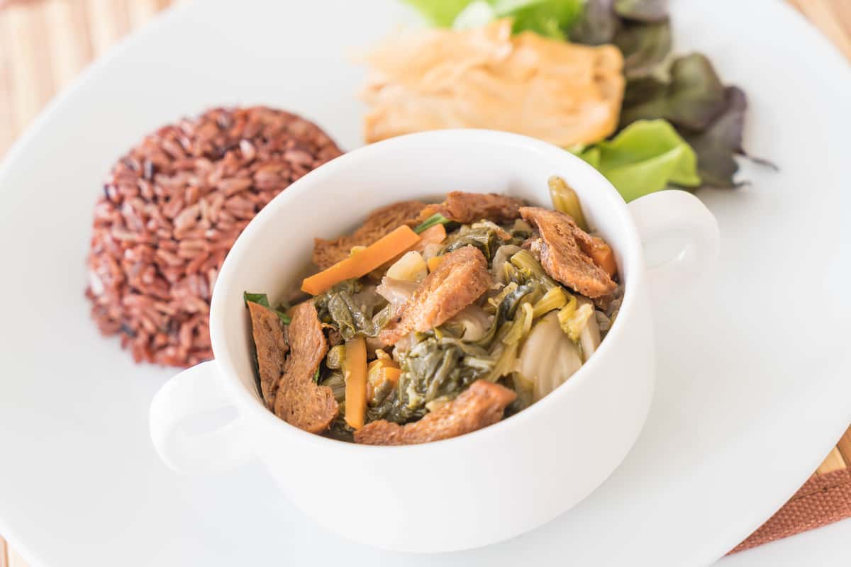 vegetable stew tofu