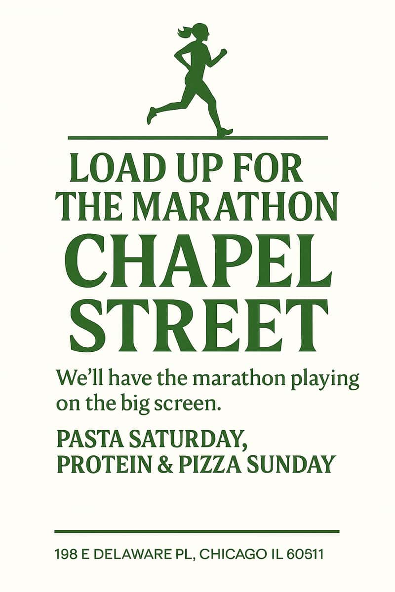 Load Up for Marathon Poster