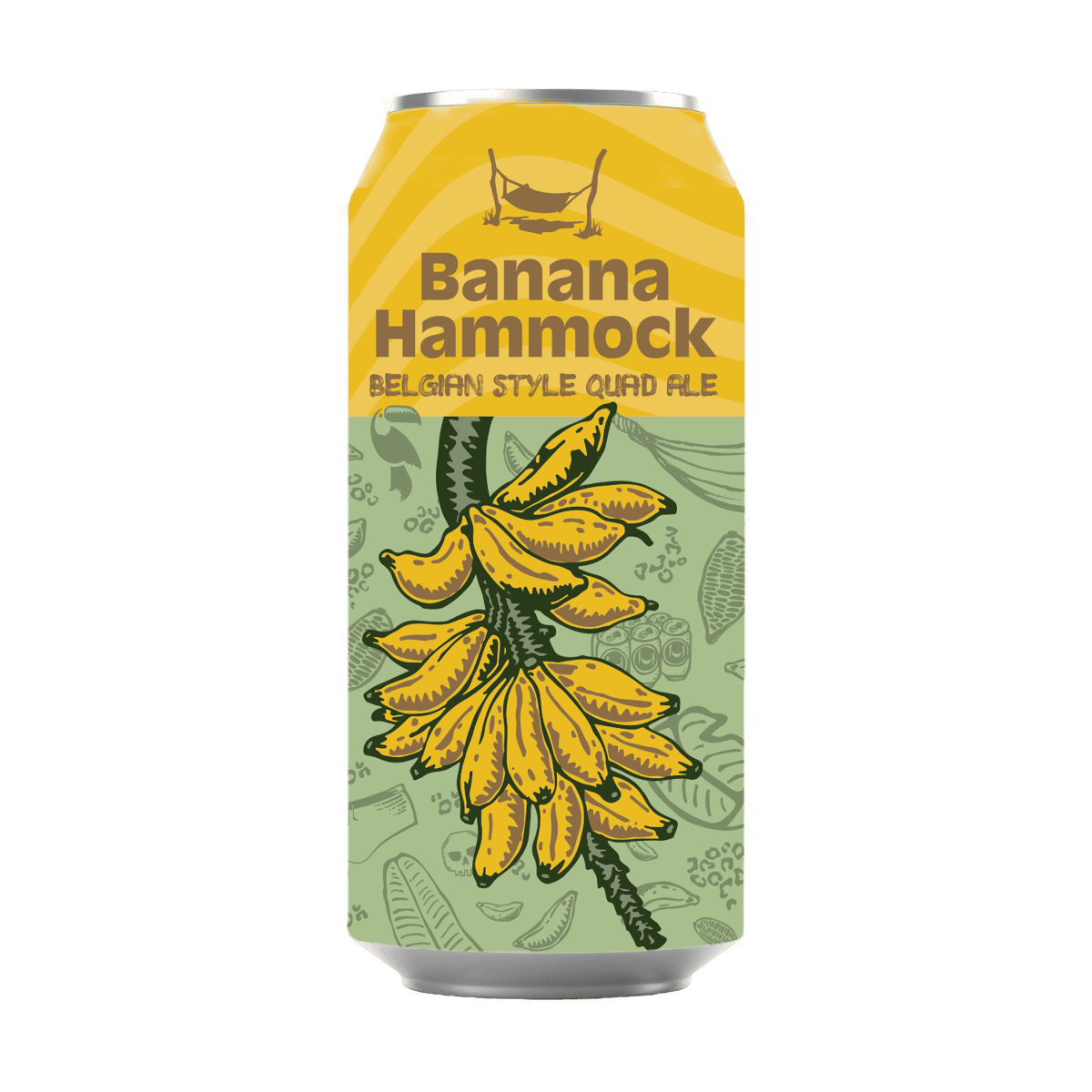 Banana Hammock can mockup