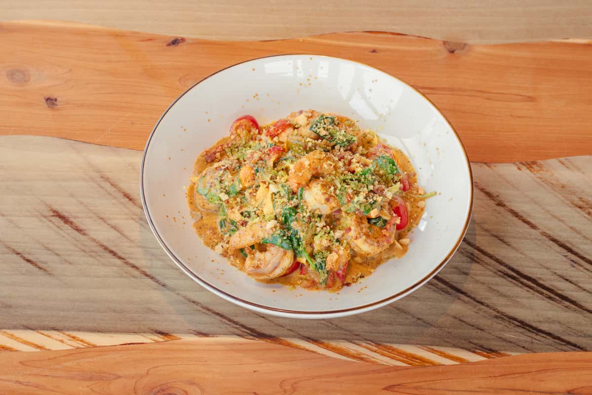 Shrimp Cajun Alfredo Pasta