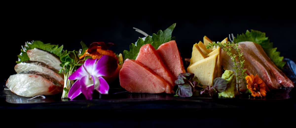 Sashimi platter