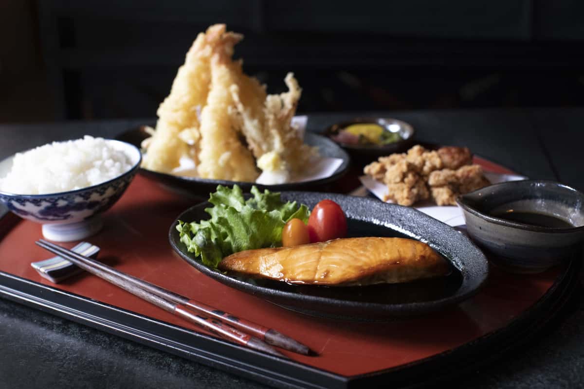 Salmon Combo Plate