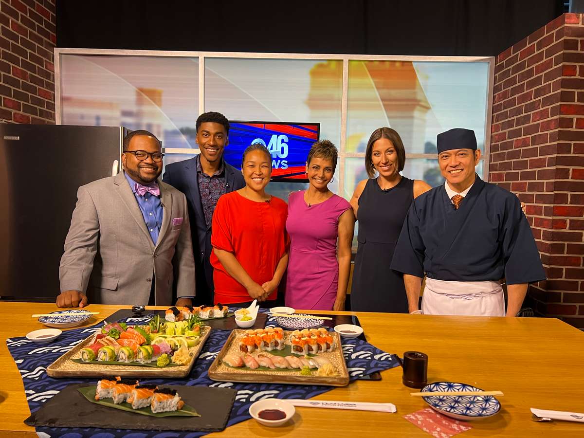 CBS Crew with Sachi and Chef Kinjo