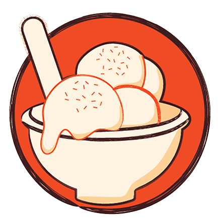Bowl of food icon