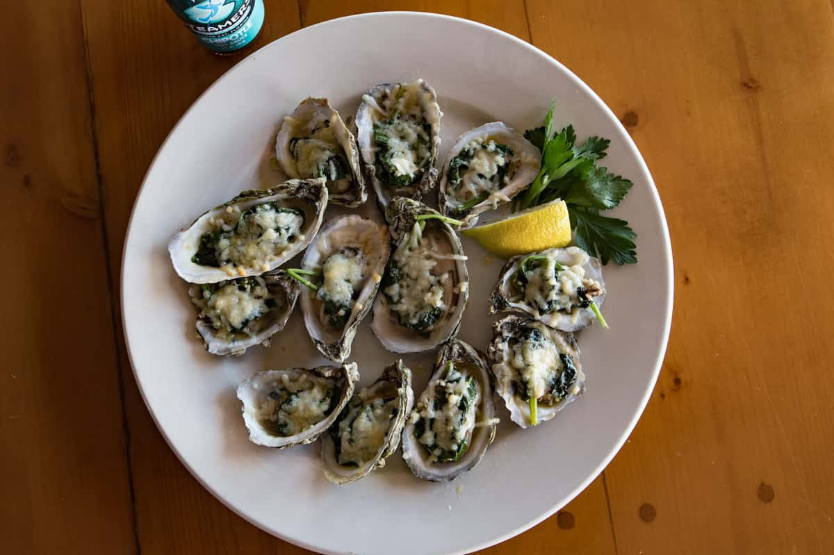 Oyster Rockefeller Dinner Menu Steamers American Restaurant In 