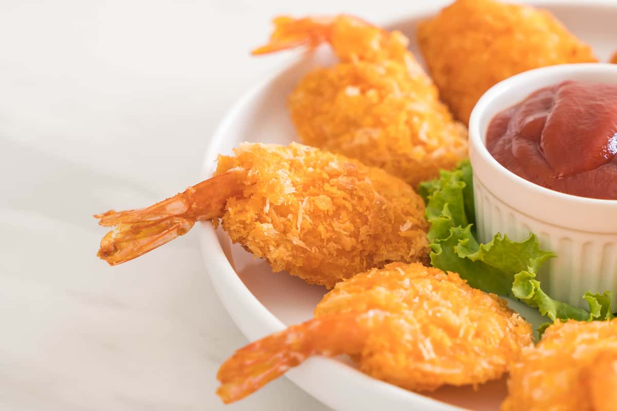 Deep fried shrimp
