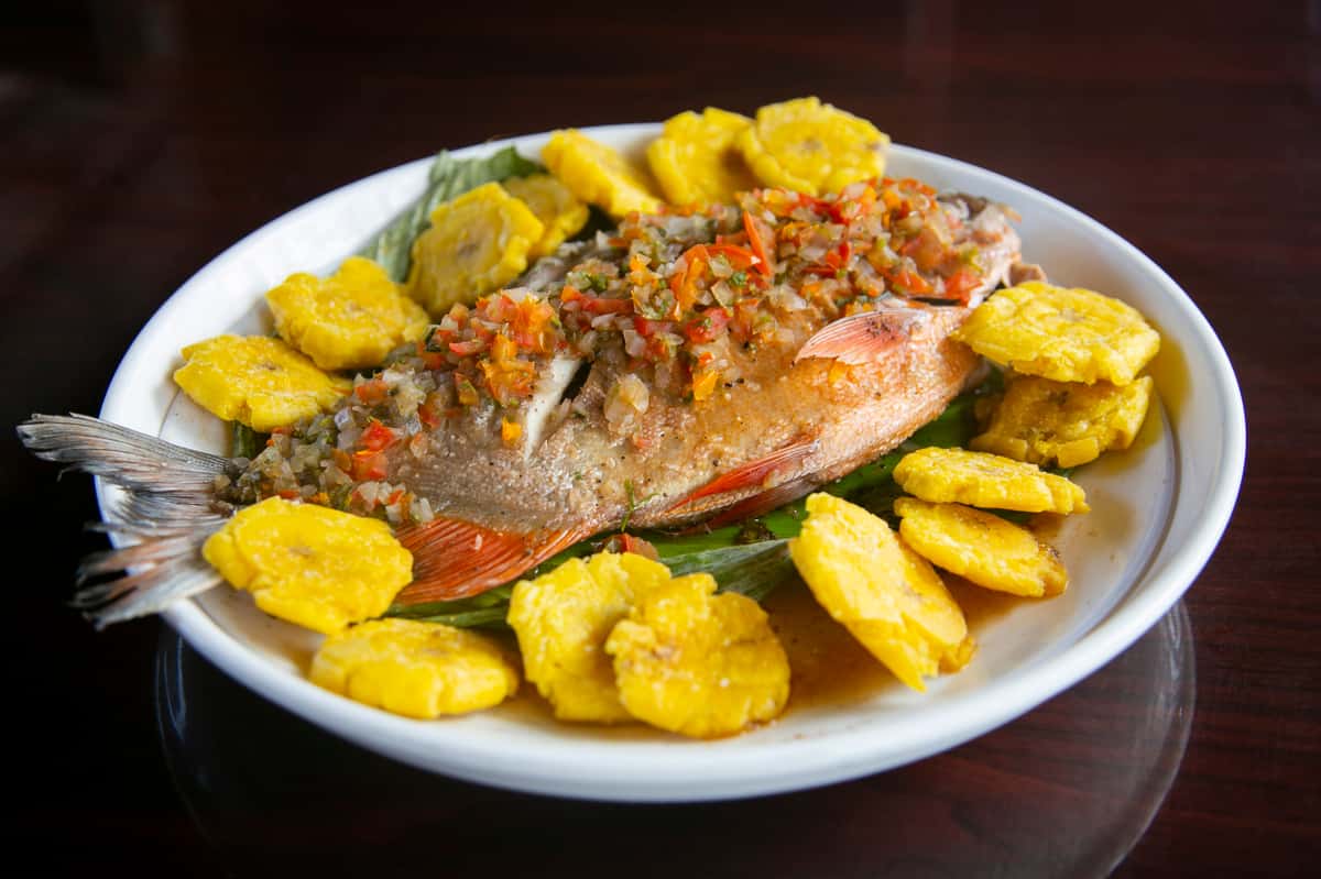 Grilled fish