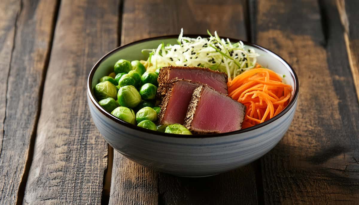 Salsa Verde Seared Tuna With Avocado Grilled Tuna Ahi Tuna Salad