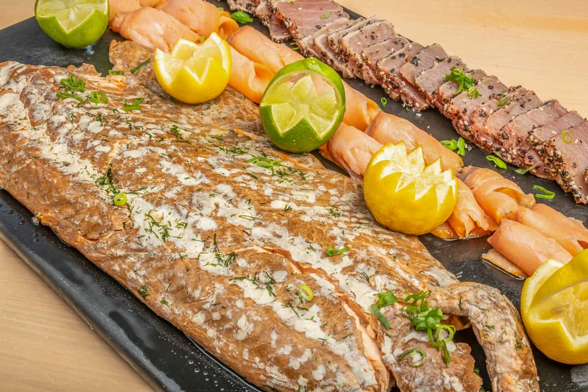 Salmon Tuna Platte