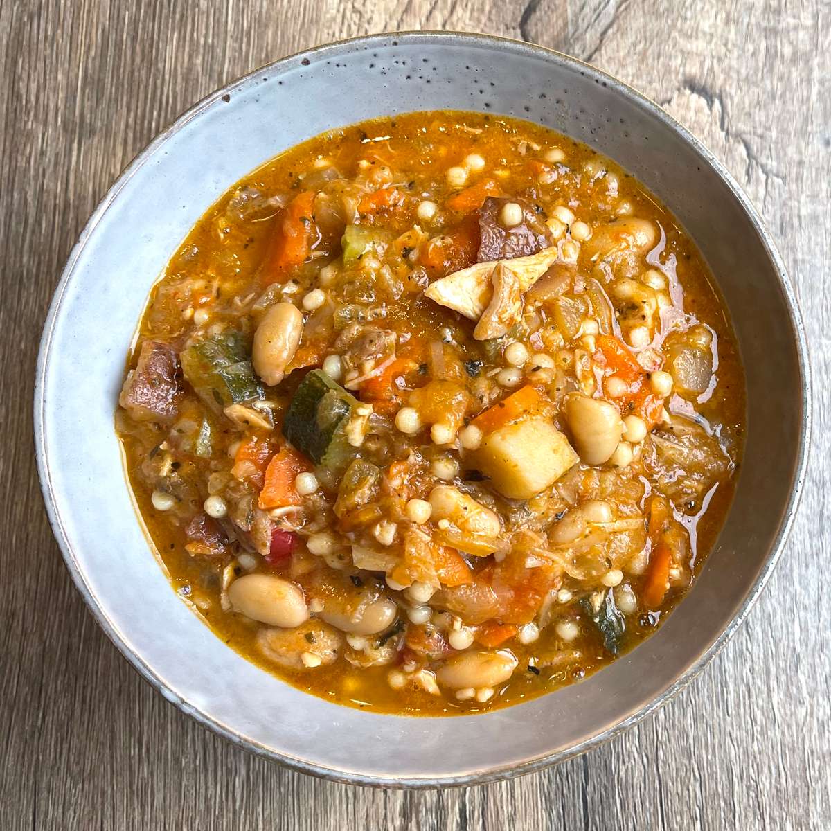 Italian Chicken Vegetable Soup