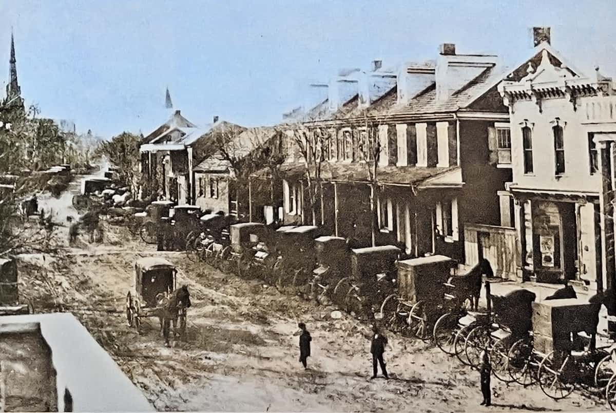 1800s Main Street, Mount Joy, Pennsylvania